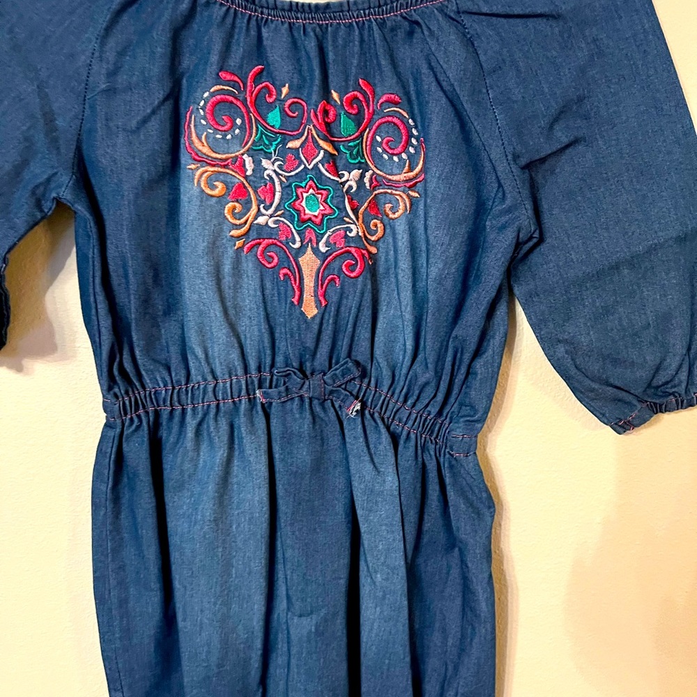 Denim dress